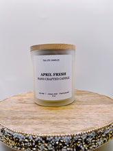 Load image into Gallery viewer, April Fresh Scented Candle