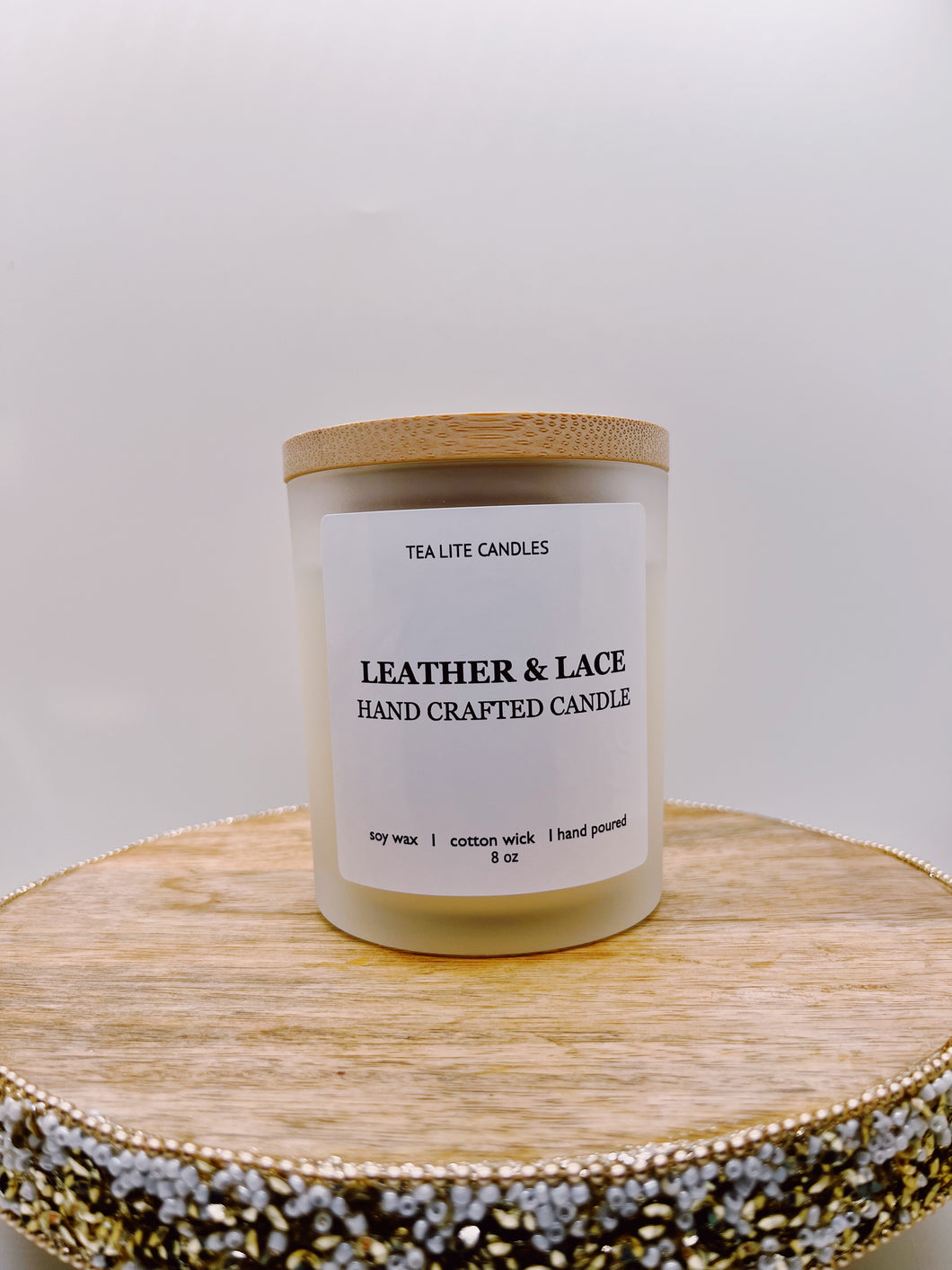 Leather and Lace Scented Candle