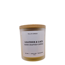 Load image into Gallery viewer, Leather and Lace Scented Candle
