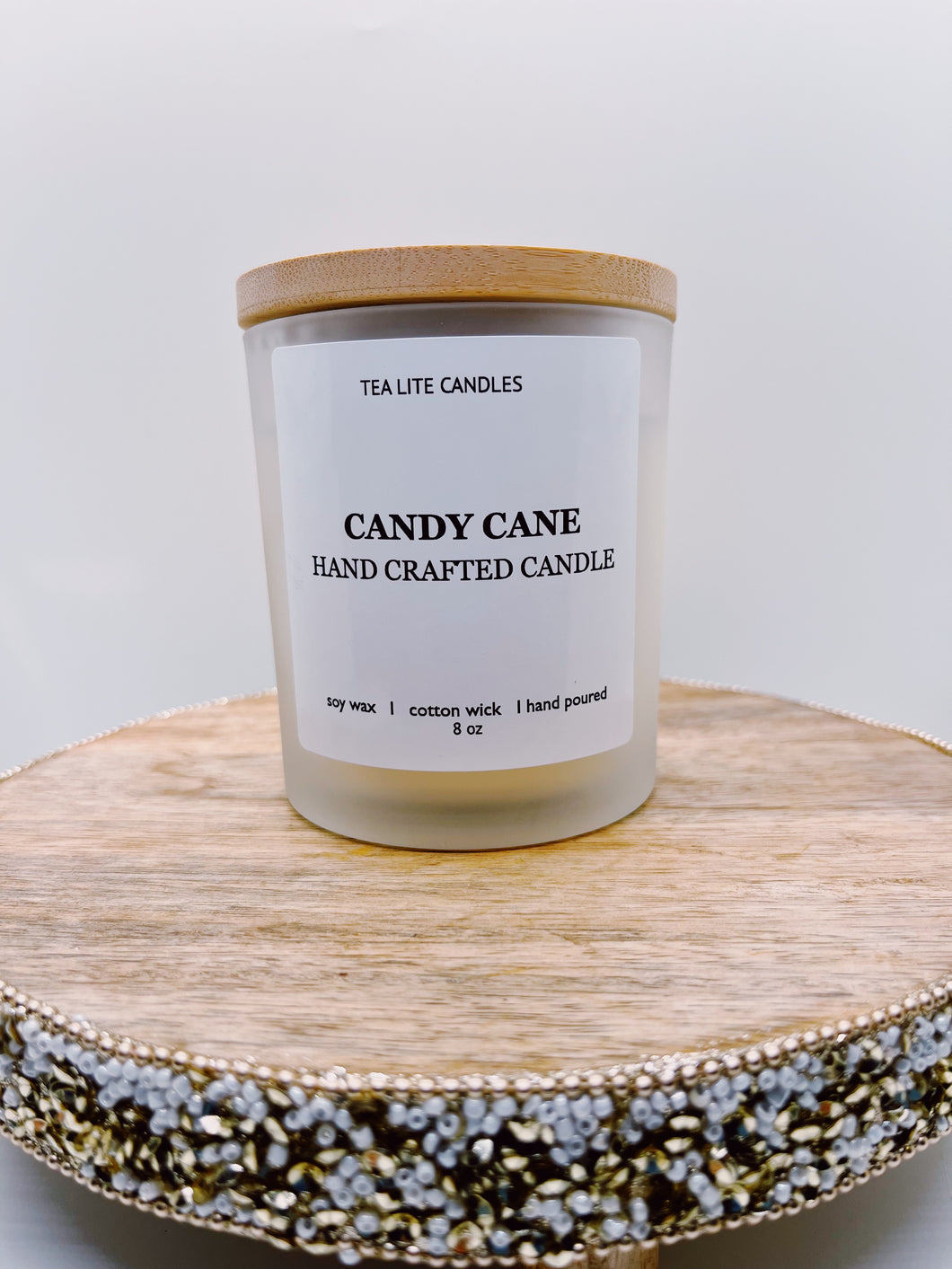 Candy Cane Scented Candle